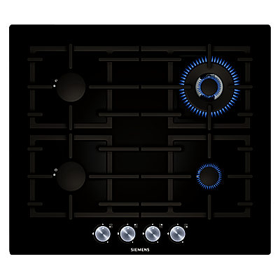 Siemens EP616HB91E Gas Hob, Black Siemens EP616HB91E Gas Hob, Black